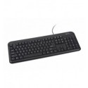 Клавіатура стандартна, USB, українська розкладка, чорний колір