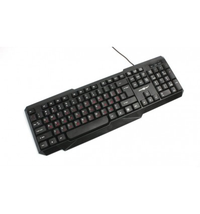 Клавіатура standard, USB, ukr / rus, black