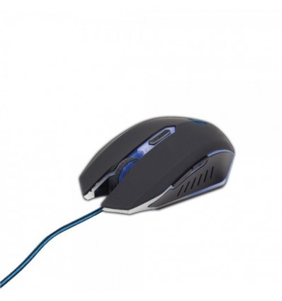Оптична ігрова миша, USB інтерфейс, синій колір