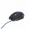 Оптическая игровая мышь, USB интерфейс, синий цвет