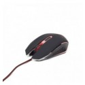 Оптична ігрова миша, USB інтерфейс, червоний колір