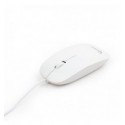 Оптическая мышь USB интерфейс, белый цвет