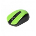 Миша бездротова, USB, зелена