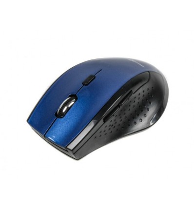 Мышь беспроводная, USB, синяя