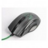Оптическая игровая мышь, USB интерфейс, зеленый цвет