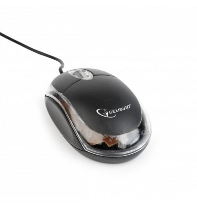 Оптическая мышь, USB интерфейс, черный цвет