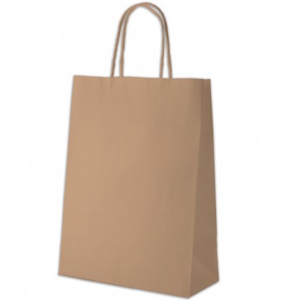 Пакет з ручками "Ecobag", 240*100*360, коричневий