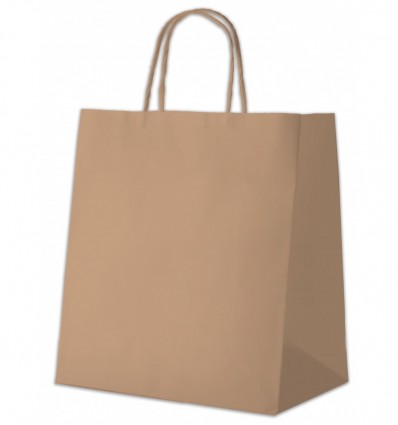 Пакет с ручками "Ecobag", 305*170*340, коричневый