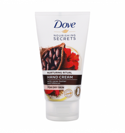 Крем для рук Dove з маслом какао і гібіскусом 75мл