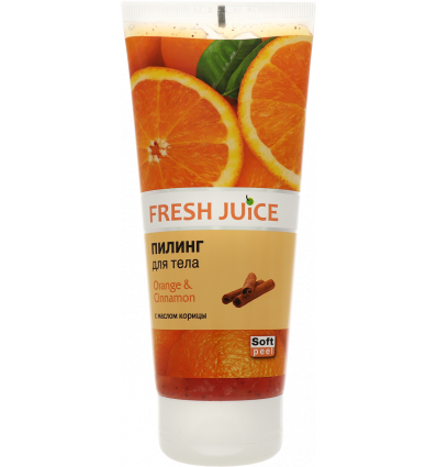 Пилинг для тела Fresh Juice Orange & Cinnamon 200мл