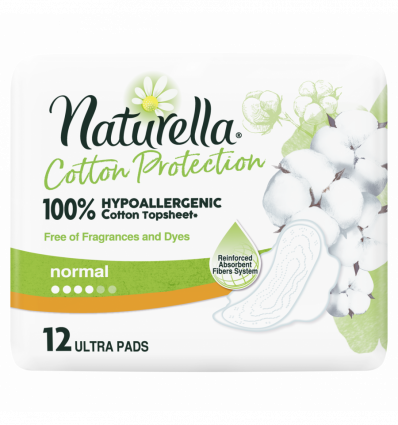 Гигиенические прокладки Naturella Cotton Protection Ultra Normal 12 шт