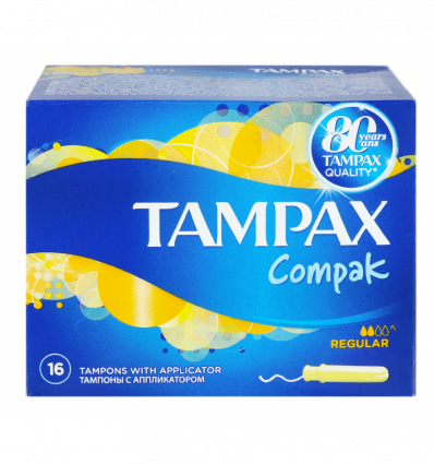 Тампони Tampax Compak Regular гігієнічні з аплікатором 16шт