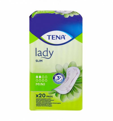 Прокладки урологические TENA Lady Slim Mini 20 шт