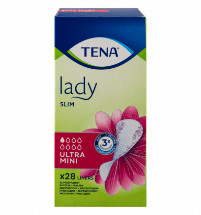 Прокладки урологические TENA Lady Slim Ultra Mini 28 шт