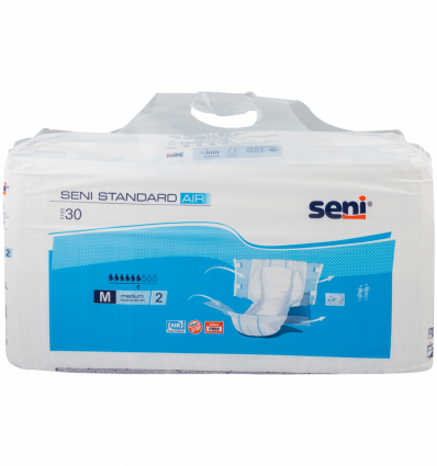 Подгузники Seni Standard air medium для взрослых 30шт