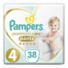 Подгузники-трусики Pampers Premium Care Maxi 4 размер 9-15кг 38шт