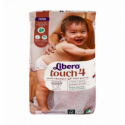 Подгузники Libero Touch 4 размер для детей 7-11кг 36шт