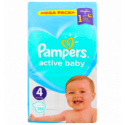 Пiдгузки Pampers Active Baby Midi дитячі 4 розмір 9-14кг 132шт