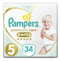 Подгузники-трус Pampers Premium Care Junior 5 размер 12-17кг 34шт