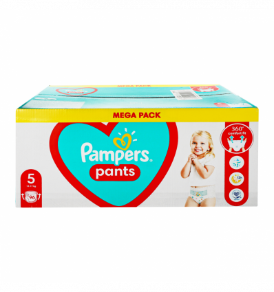 Подгузники Pampers Pants Junior 5 размер для детей 11-18кг 96шт