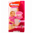 Подгузники-трусики Huggies Pants 5 размер для девочек 12-17кг 44шт