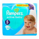 Подгузники Pampers Active Baby Junior детские 5 размер 11-16кг 64шт