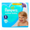 Подгузники Pampers Active Baby Junior детские 5 размер 11-16кг 64шт