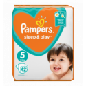 Пiдгузки Pampers Sleep & Play дитячі 5 розмір 11-16кг 42шт