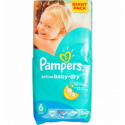 Подгузники Pampers Active Baby-Dry Ext Larg 6 размер дет 15+кг 56шт