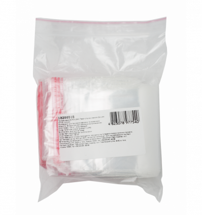 Пакет-струна з замком Zip-Lock 70*100 мм, 100 шт ( 10200515 )