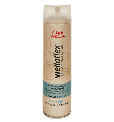 Лак для волосся Wellaflex екстрасильна фіксація 250мл