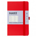 Еженедельник недатированный Axent Partner Strong 8602-21-05-A, A5-, 125x195 мм, 96 листов, красный