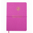 Блокнот діловий NICE, А5, 96арк крапка малиновий штучна шкіра ( BM.295315-29 )
