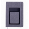 Блокнот діловий COMFORT, А5, 96 арк., лінія, сірий, шт.шкіра ( BM.295209-09 )