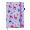 Блокнот діловий CHERIE А5 96арк клітинка білий штучна шкіра