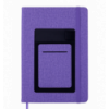 Блокнот діловий COMFORT, А5, 96 арк., нелінов., фіолетовий, шт.шкіра ( BM.295009-07 )