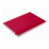 Блокнот діловий COLOR TUNES, А5, 96 арк., нелінов, червоний, шт.шкіра