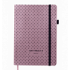Блокнот діловий RELAX, А5, 96 арк., нелін., рожеве золото, шт.шкіра ( BM.295001-23 )