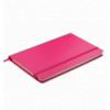 Блокнот діловий STRONG, L2U, 125x195 мм, 80 арк., клітинка, рожевий, шт.шкіра