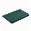 Блокнот деловой PROFY, L2U, 125x195 мм, 80 л., клетка, зеленый, иск.кожа