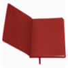 Блокнот діловий BRIEF, L2U, А5, 96 арк., лінія, червоний, шт.шкіра ( BM.295204-05 )
