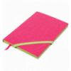 Блокнот діловий LOLLIPOP, L2U, А5, 96 арк., лінія, рожевий, шт.шкіра