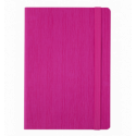 Блокнот діловий COLOR TUNES, А5, 96 арк, лінія, рожевий, шт.шкіра