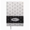 Блокнот деловой RELAX, А5, 96 л., линия, серебристый, иск.кожа ( BM.295201-24 )