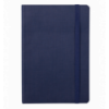 Блокнот діловий COLOR TUNES, А5, 96 арк, лінія, т.-синій, шт.шкіра ( BM.295200-03 )