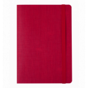 Блокнот деловой COLOR TUNES, А5, 96 л., линия, красный, иск.кожа ( BM.295200-05 )