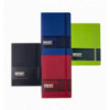 Блокнот діловий BRIEF, L2U, А5, 96 арк., клітинка, синій, шт.шкіра ( BM.295104-02 )