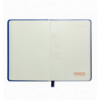 Блокнот діловий BRIEF, L2U, А5, 96 арк., клітинка, синій, шт.шкіра ( BM.295104-02 )