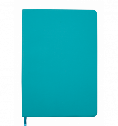 Блокнот деловой TOUCH ME, L2U, А5, 96 л., клетка, т.-бирюзовый, иск.кожа ( BM.295102-35 )