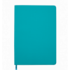 Блокнот деловой TOUCH ME, L2U, А5, 96 л., клетка, т.-бирюзовый, иск.кожа ( BM.295102-35 )